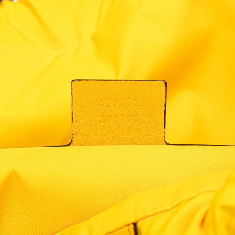 GUCCI Blue Leather Backpack - Picture 9 of 10